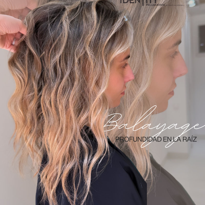 Balayage luminoso — Identity Peluqueros Ibiza