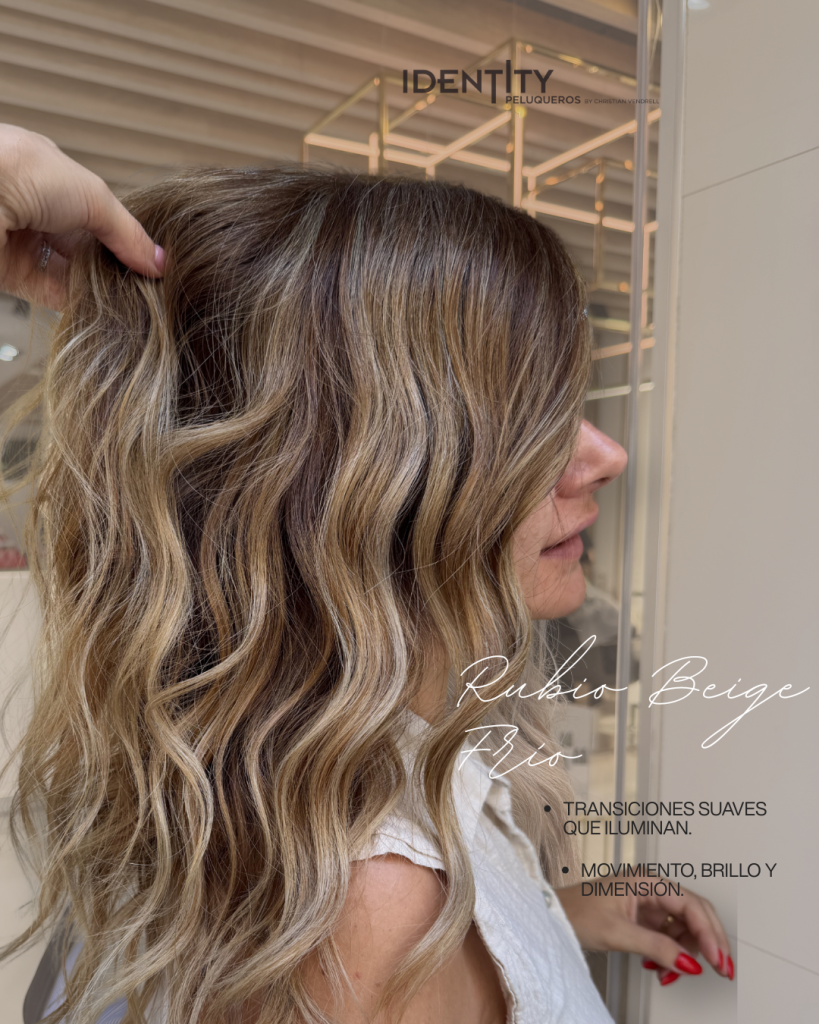 rubio beige frio transiciones