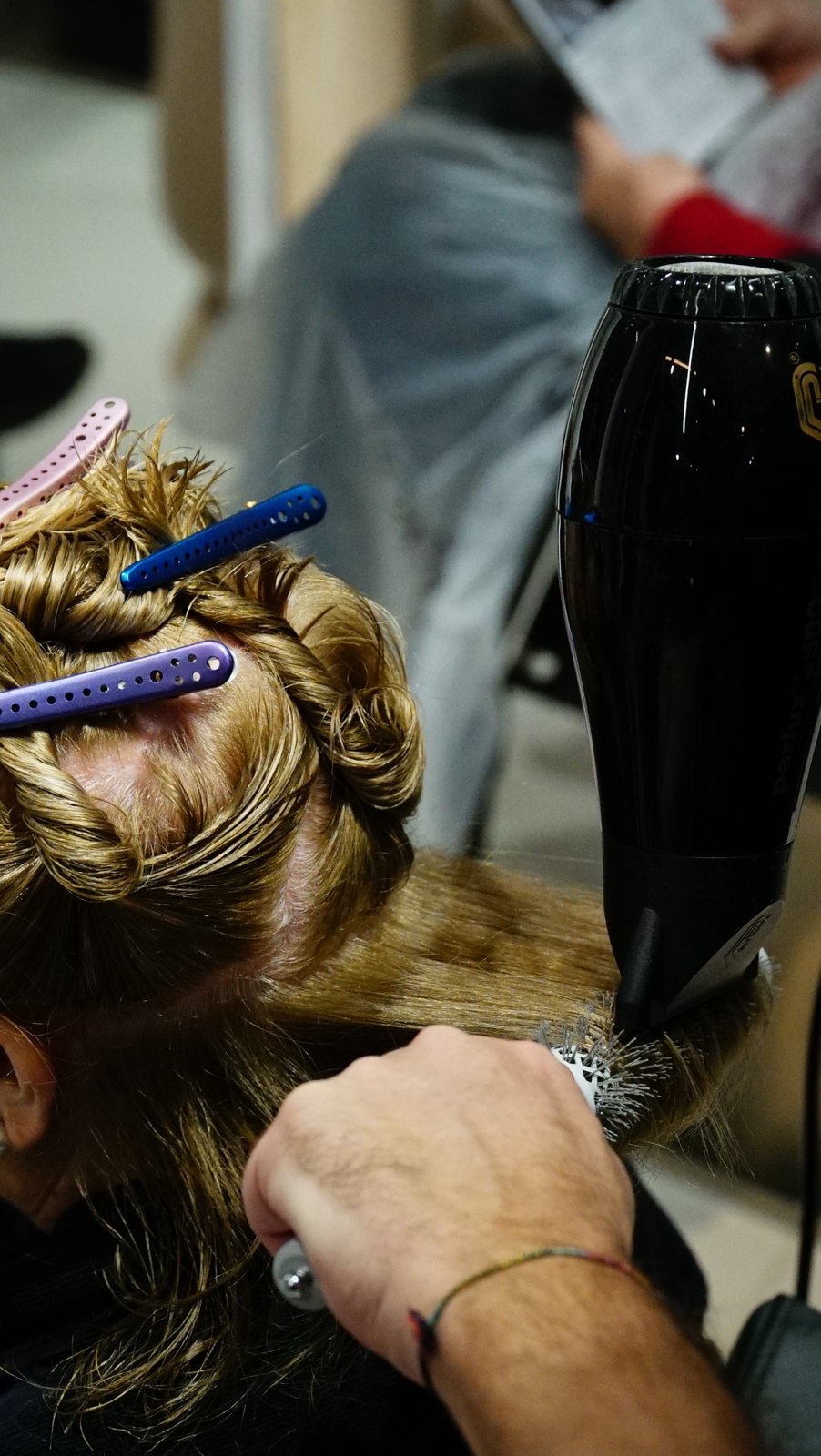 Recogido en proceso en el salón Identity Peluqueros de Valencia